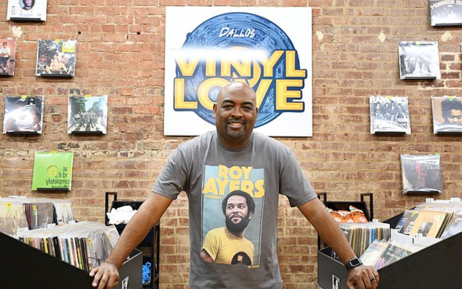 Dallos Vinyl Love record store in Chattanooga, Tennessee