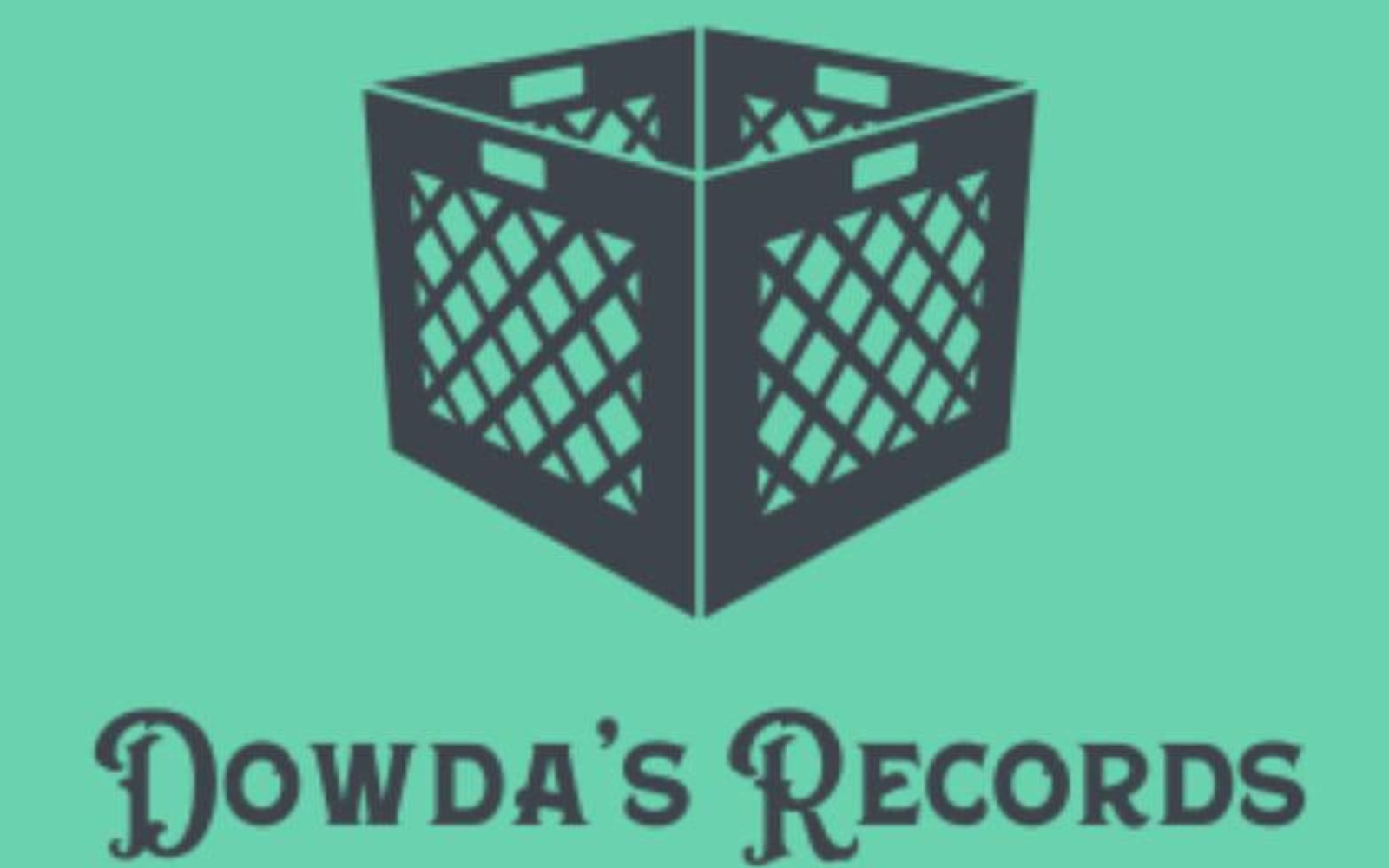 Dowda’s Records storefront in Chattanooga, Tennessee