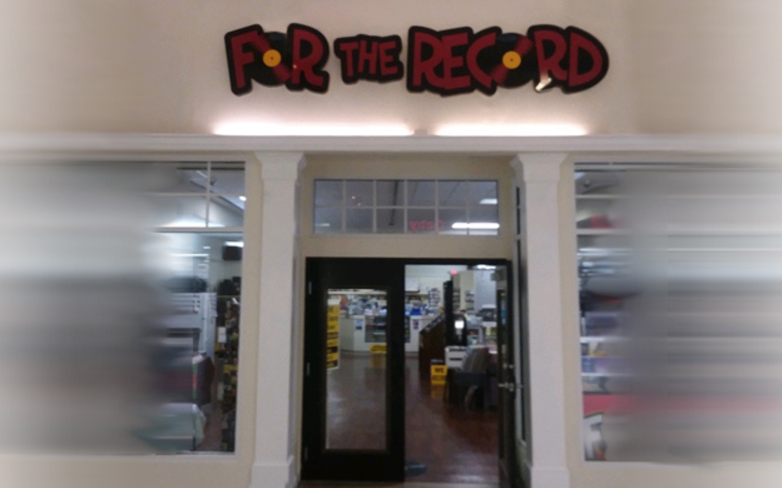 For The Record record store in Chattanooga, Tennessee